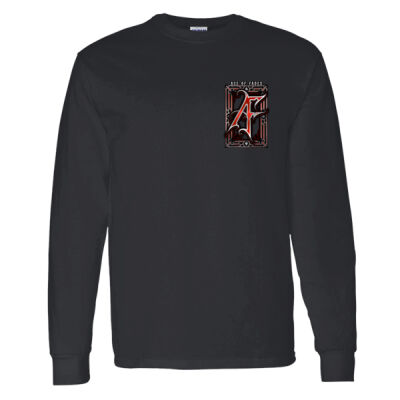 Ace of Fades - Logo/Watermark - Heavy Cotton™ Long Sleeve T-Shirt Thumbnail