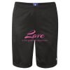 Unisex 9" Mesh Shorts with Pockets Thumbnail